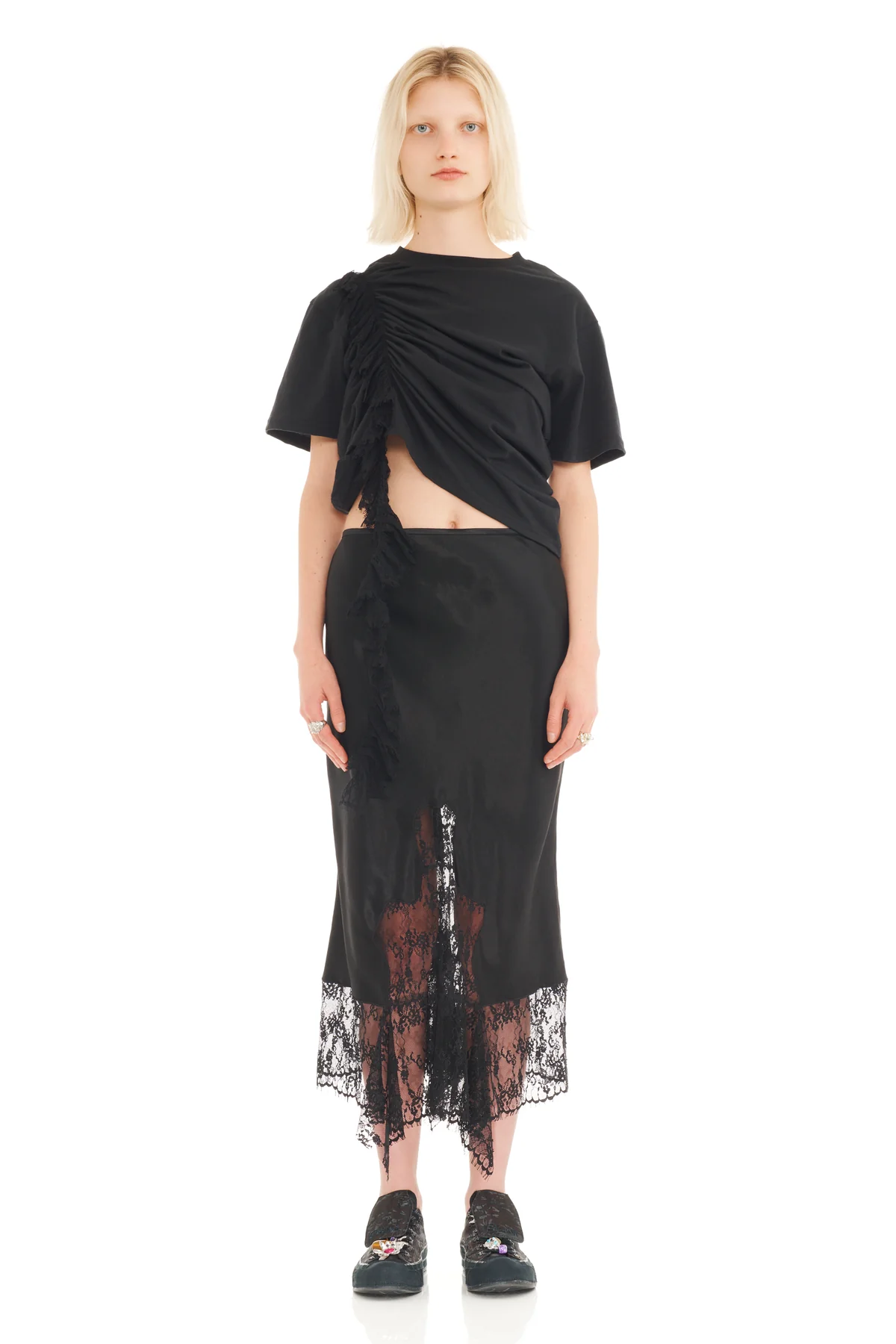 Lace Amaryllis Duo Tee