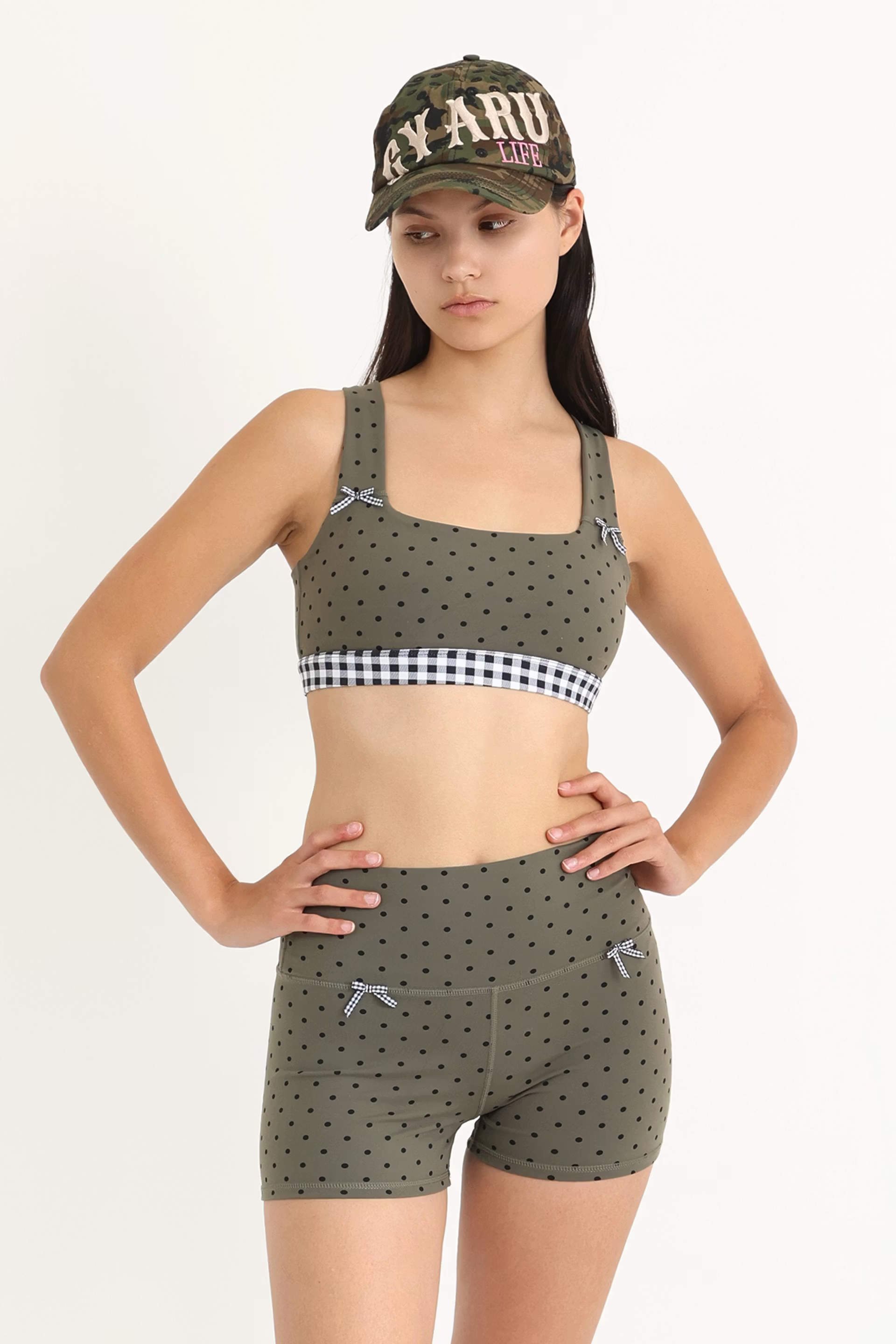 Yuki 3" Yoga Short KhaKi