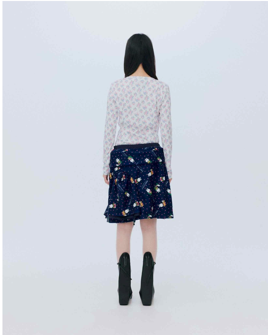 Comfy Skirt Navy