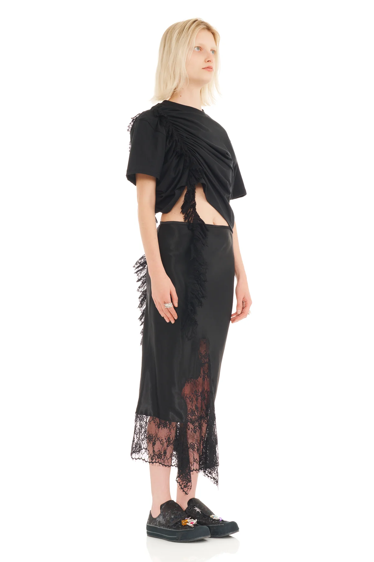 Lace Amaryllis Duo Tee