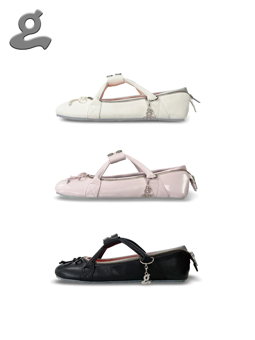 Ballet Flats "Baggie" Black