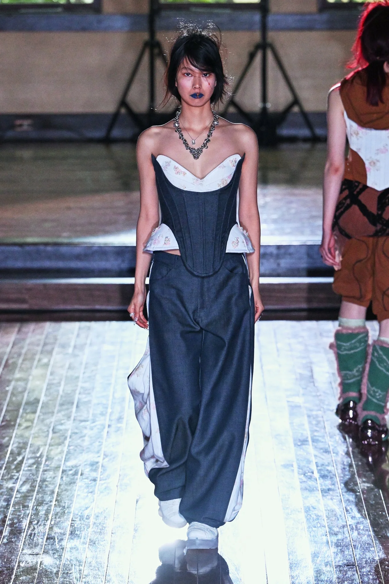 Rosa Embroidered Corset Top