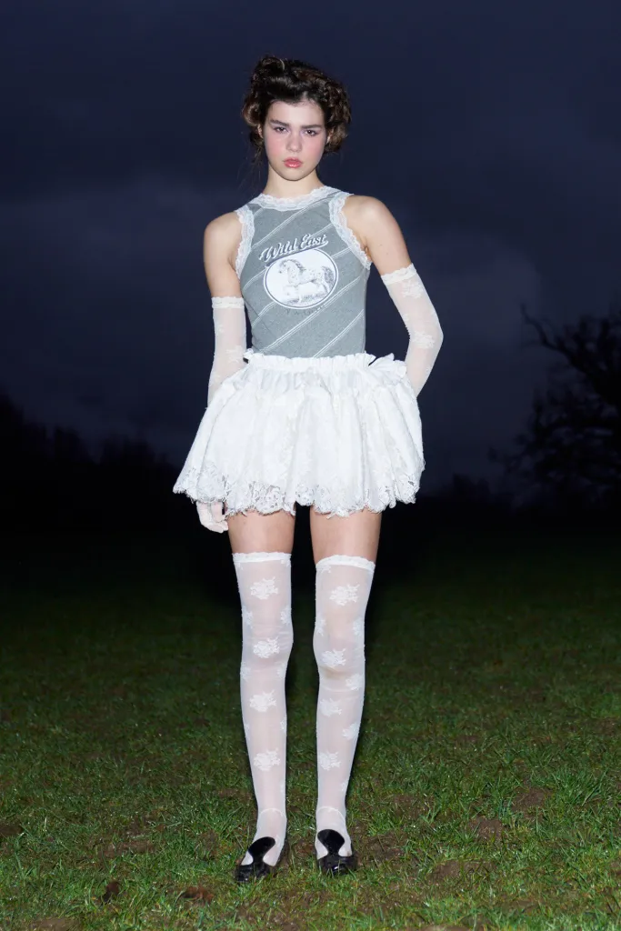 Knee High Lace Socks