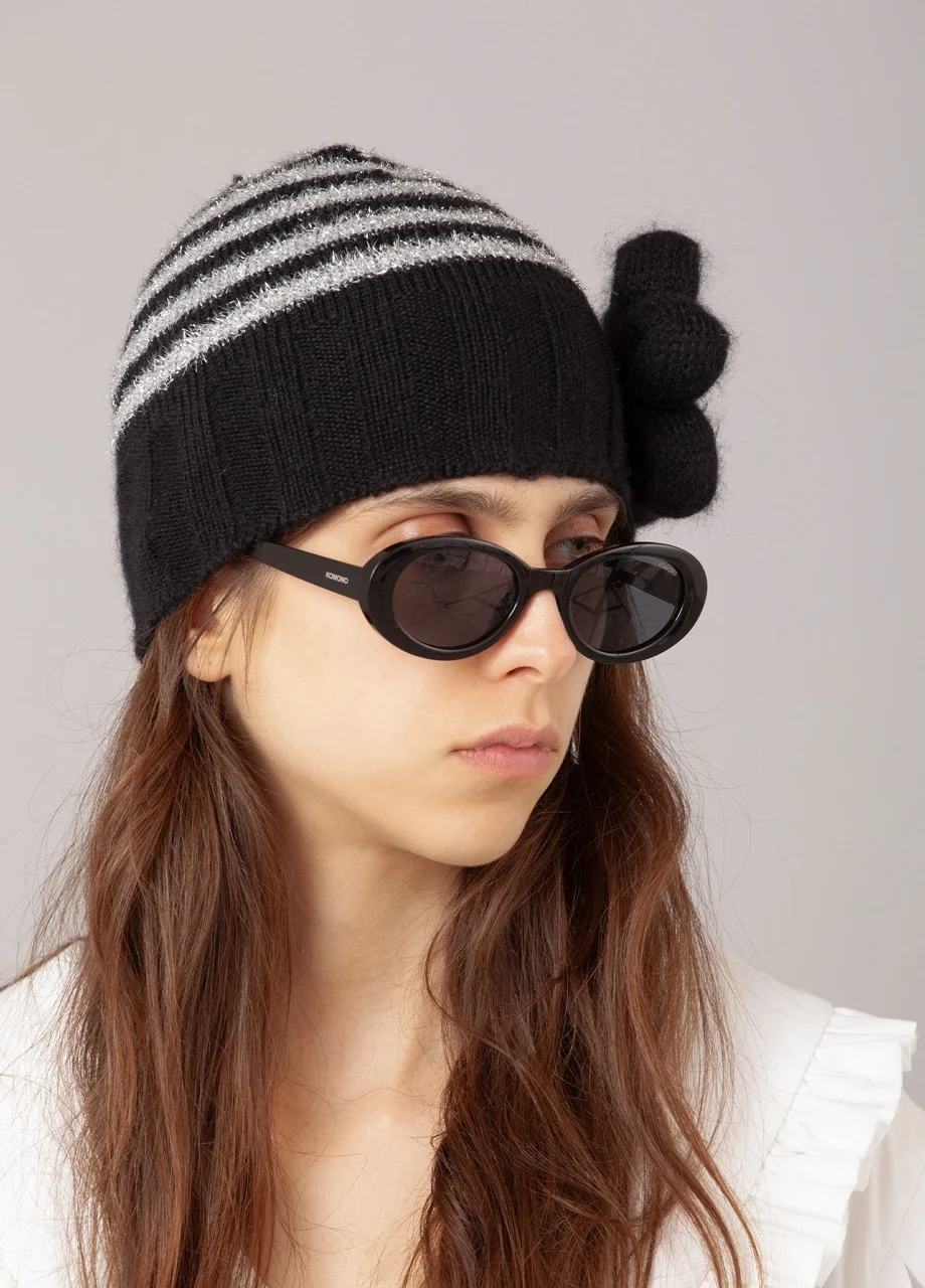 Belle Striped Beanie
