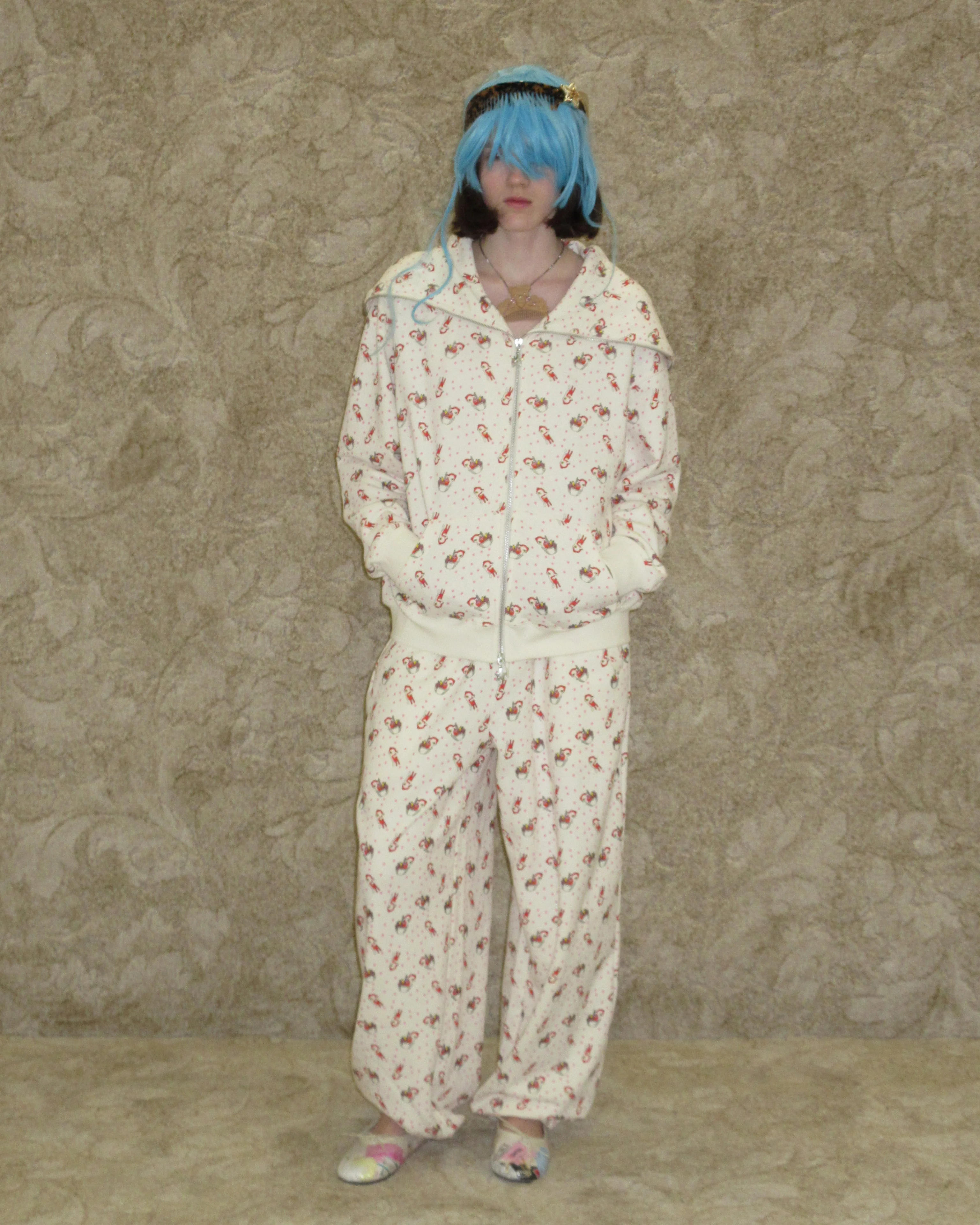 Peach Deer Joggers