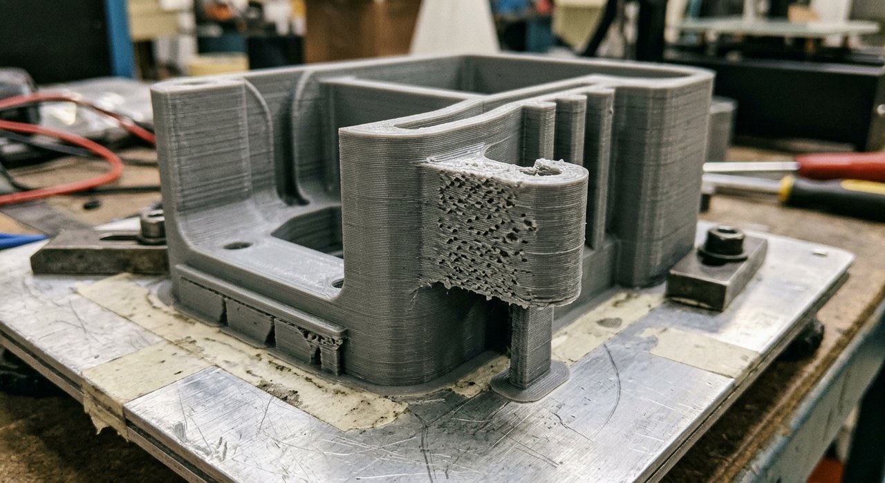 3D 프린팅 소재와 표면 참고 이미지
