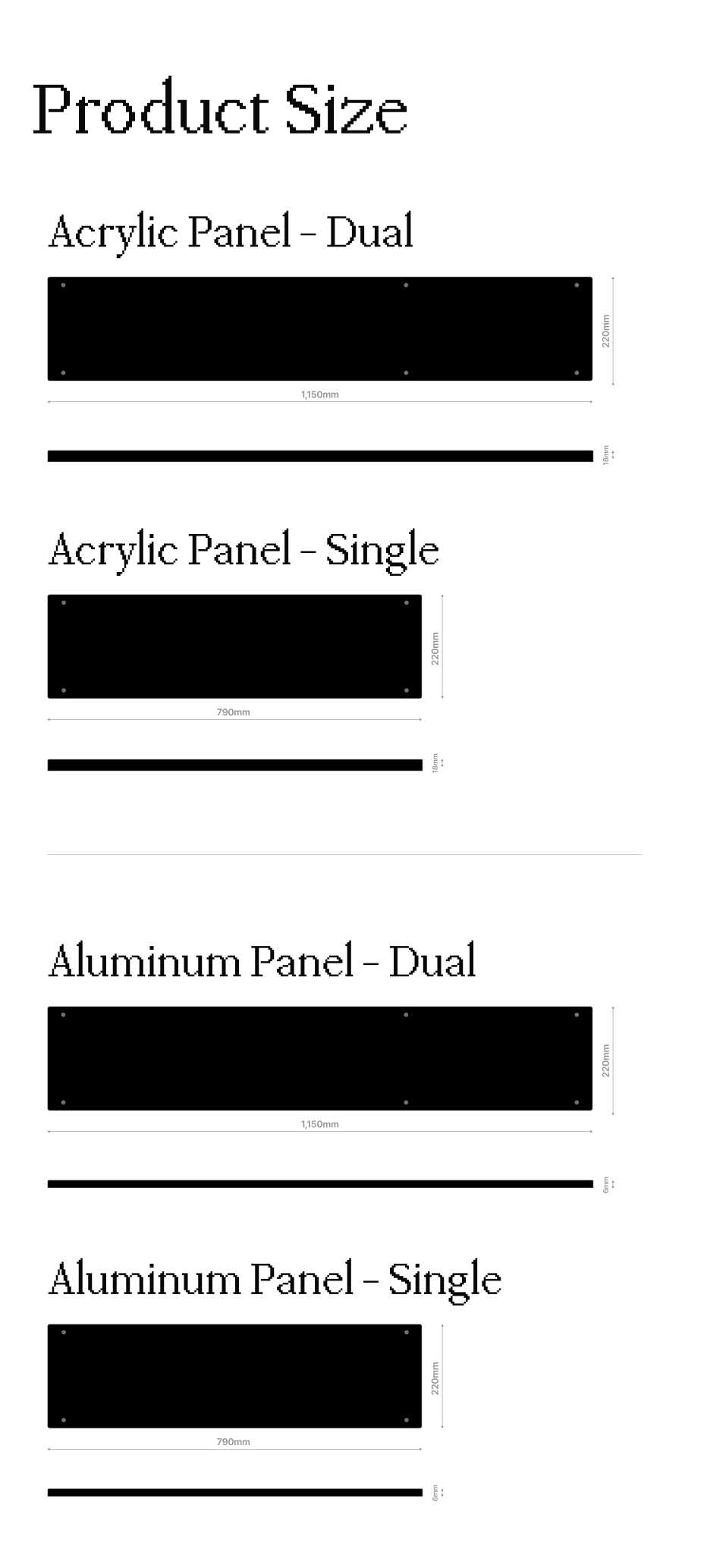 Top Panel - Dual