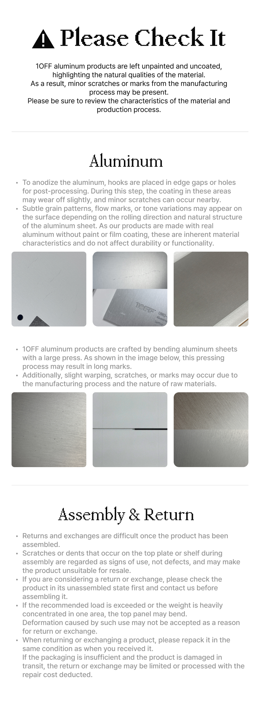 Dual Monitor Shelf - Natural Aluminum