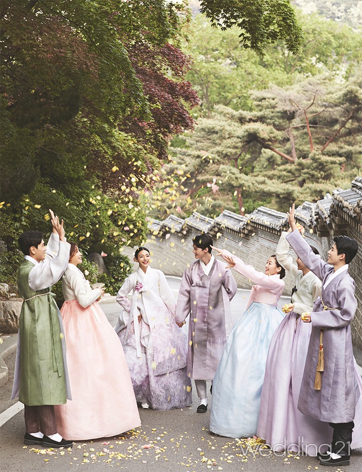 삼청각 웨딩 일화당 신랑 신부 입장 사진