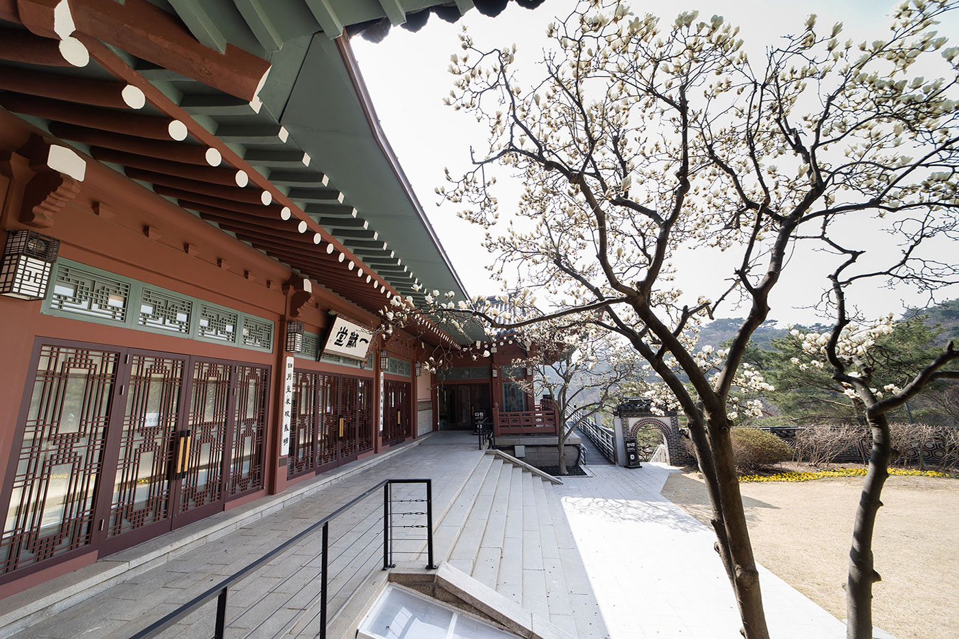 삼청각 웨딩 일화당 한옥 야외 정원