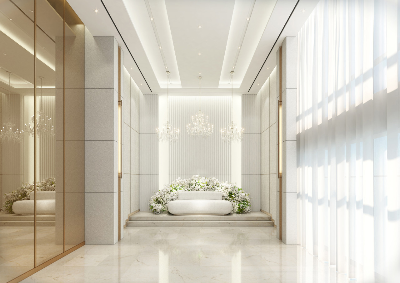 루클라비 더화이트 더화이트홀 신부대기실