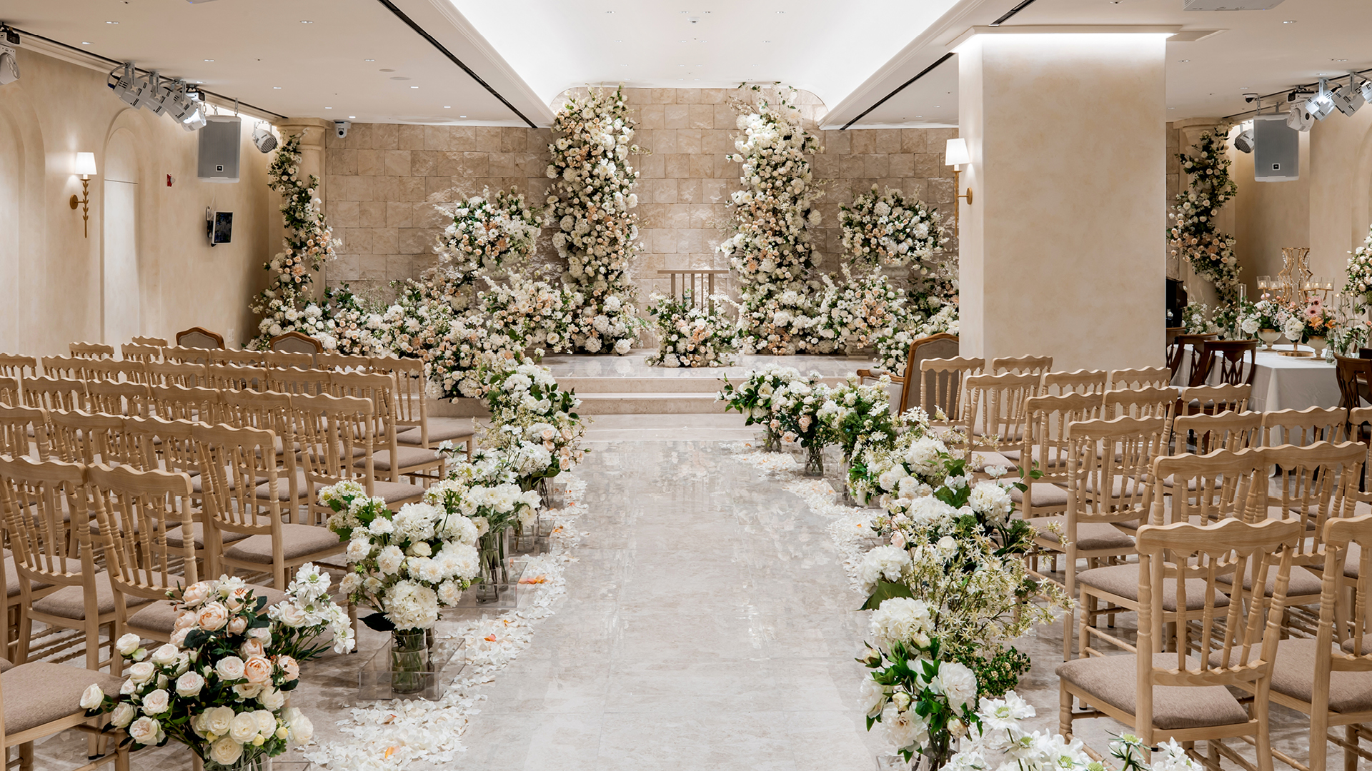 하우스 오브 더 라움 메인 웨딩홀 사