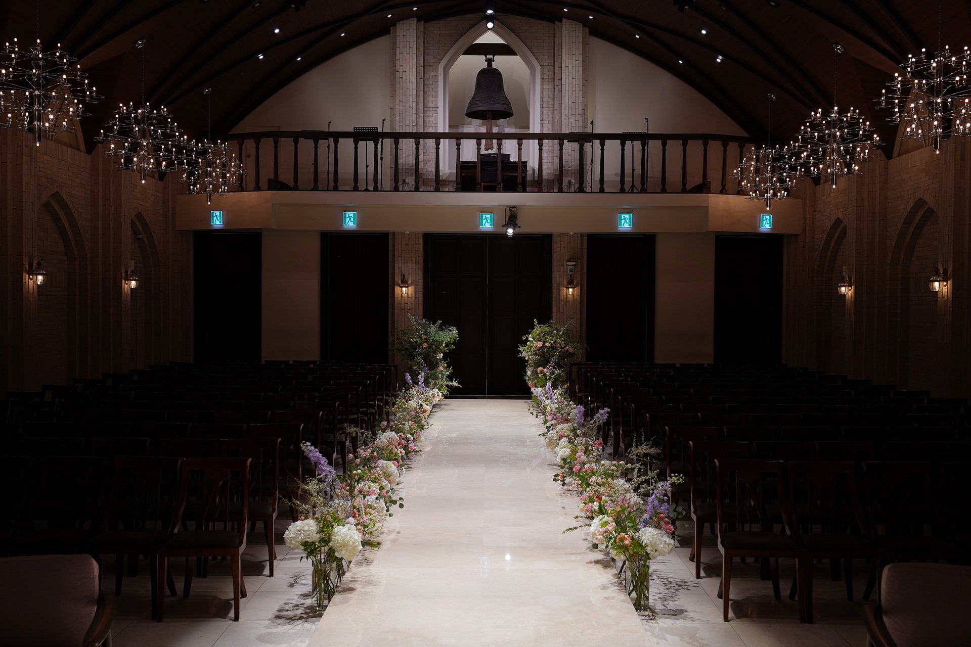 노블발렌티 대치 채플홀 실내 전경