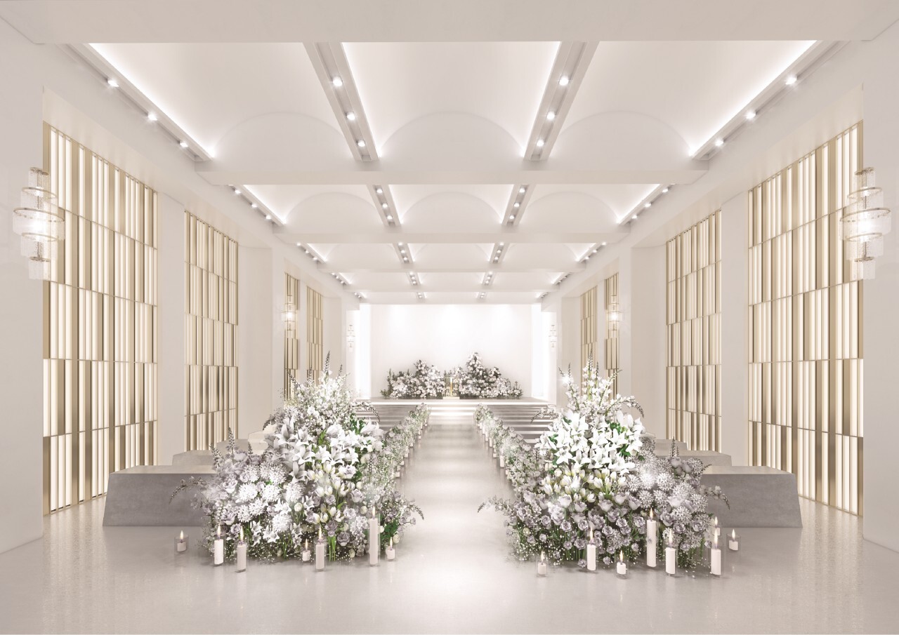 오드힐하우스 웨딩홀 메인 조감도 사진