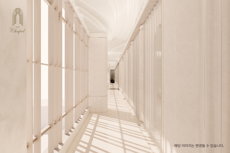 더채플앳대치 웨딩홀 로비홀