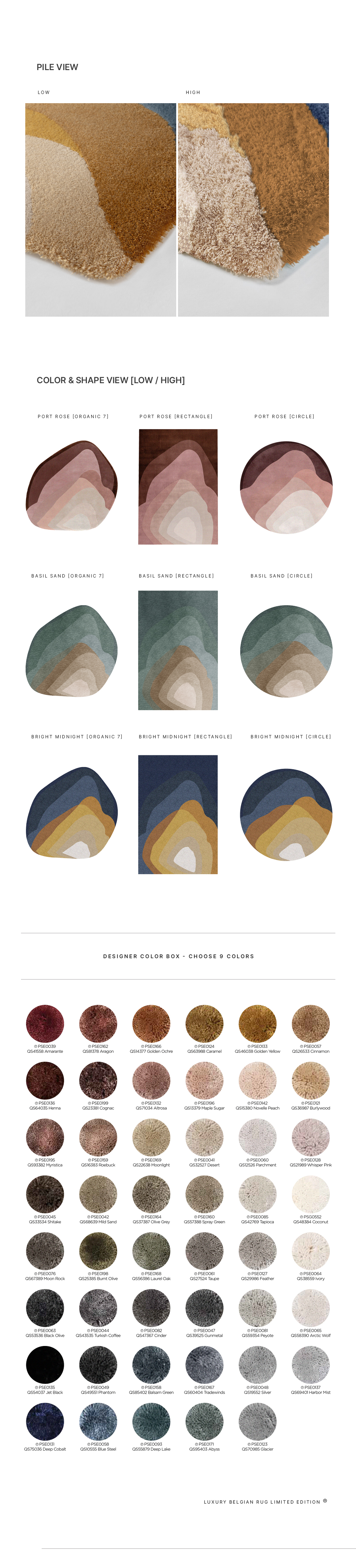 [Agate] Circle Bright Midnight