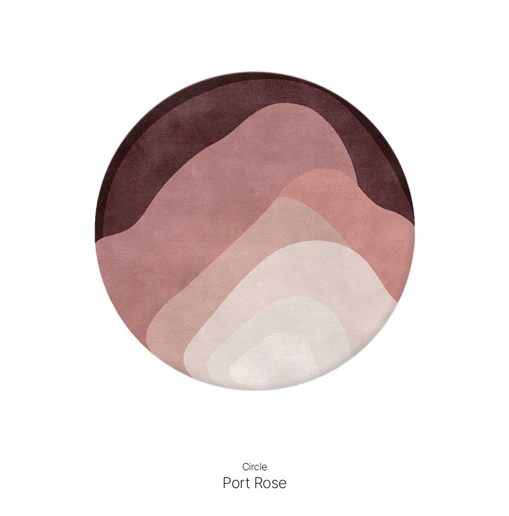 [Agate] Circle Port Rose