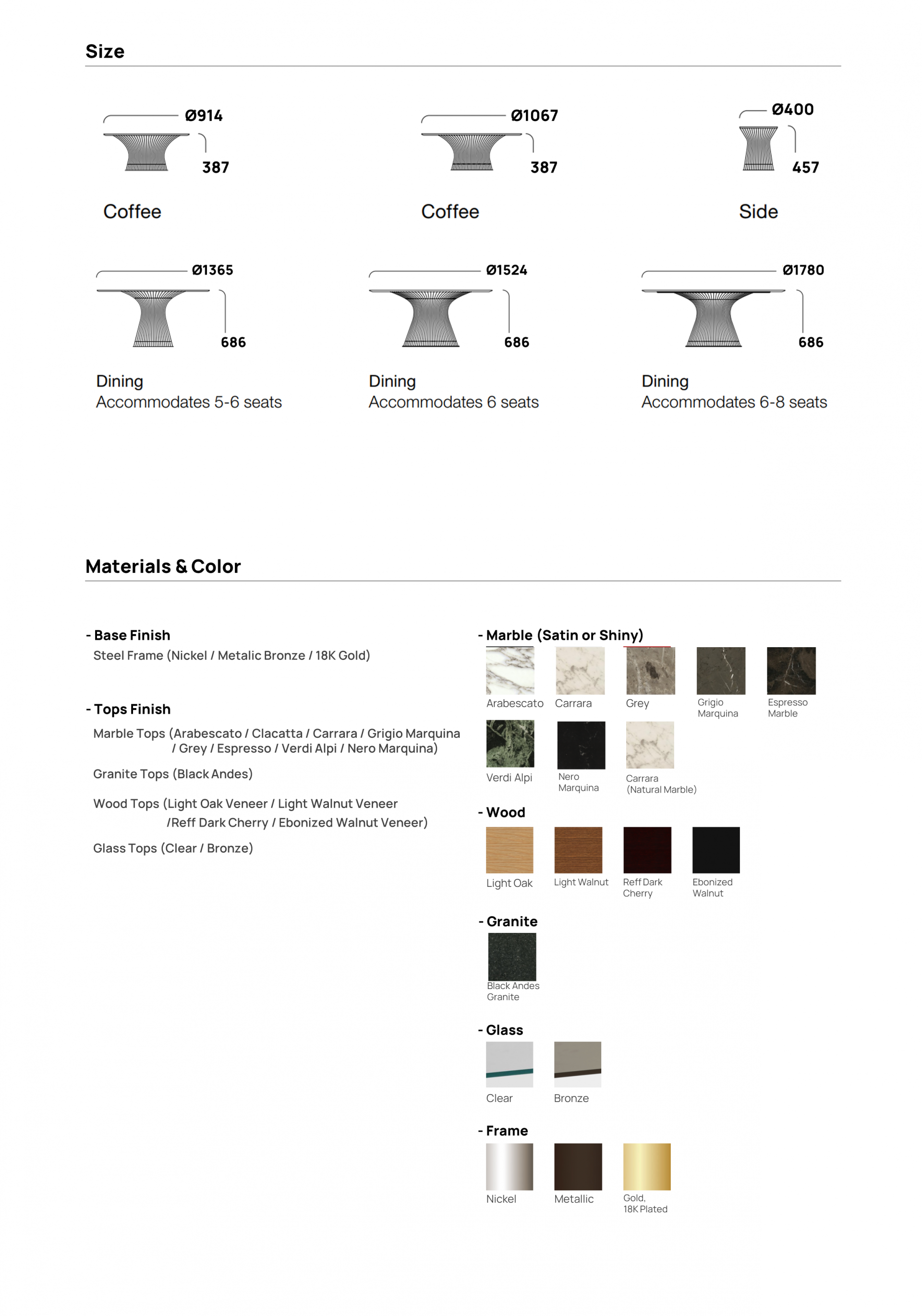 Platner Table