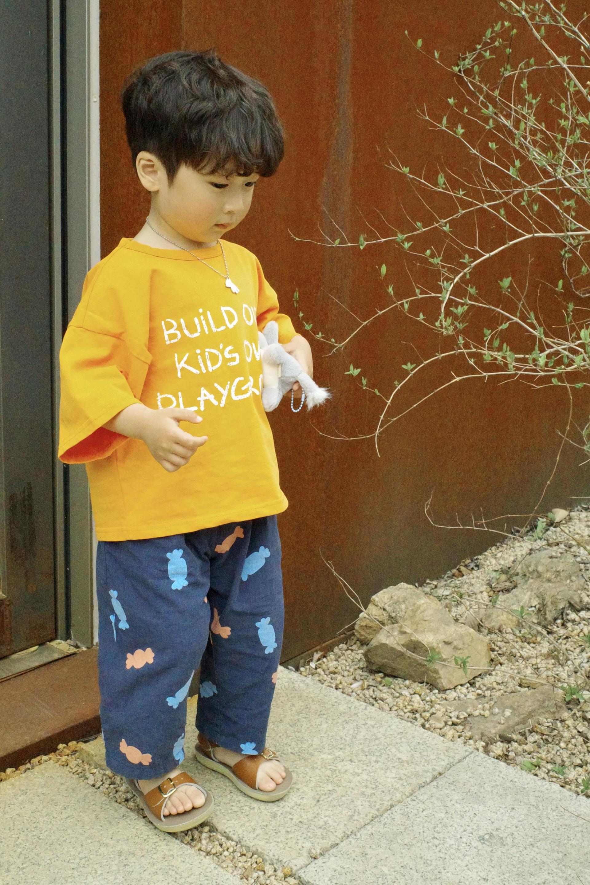 PG Overfit Tee-Orange