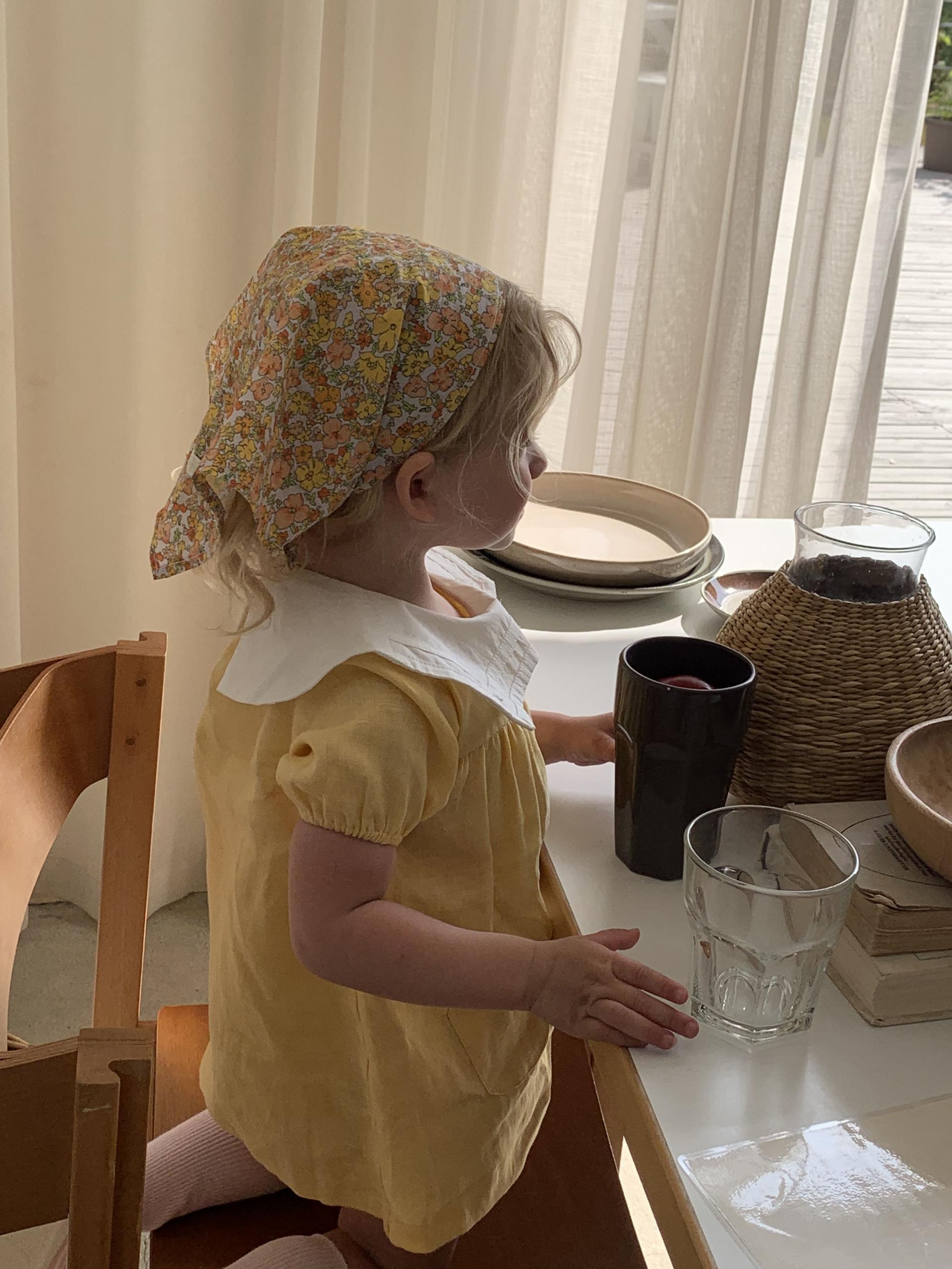 Baby collar dress