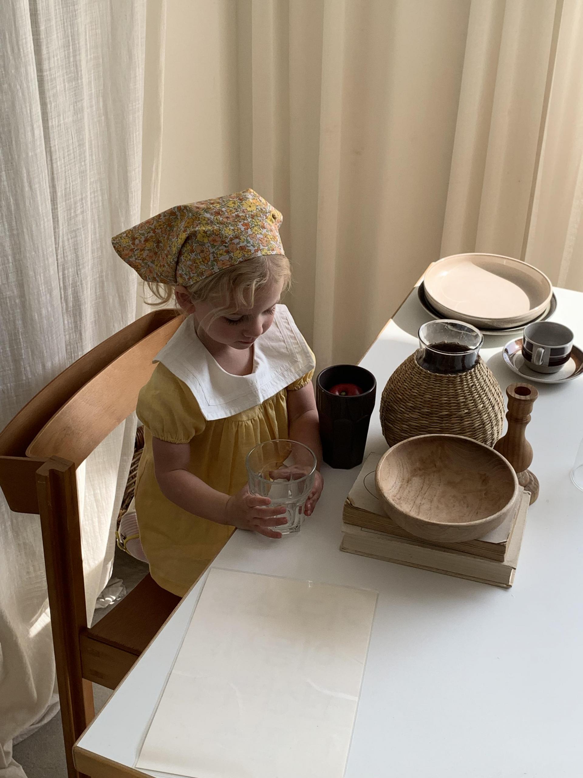 Baby collar dress