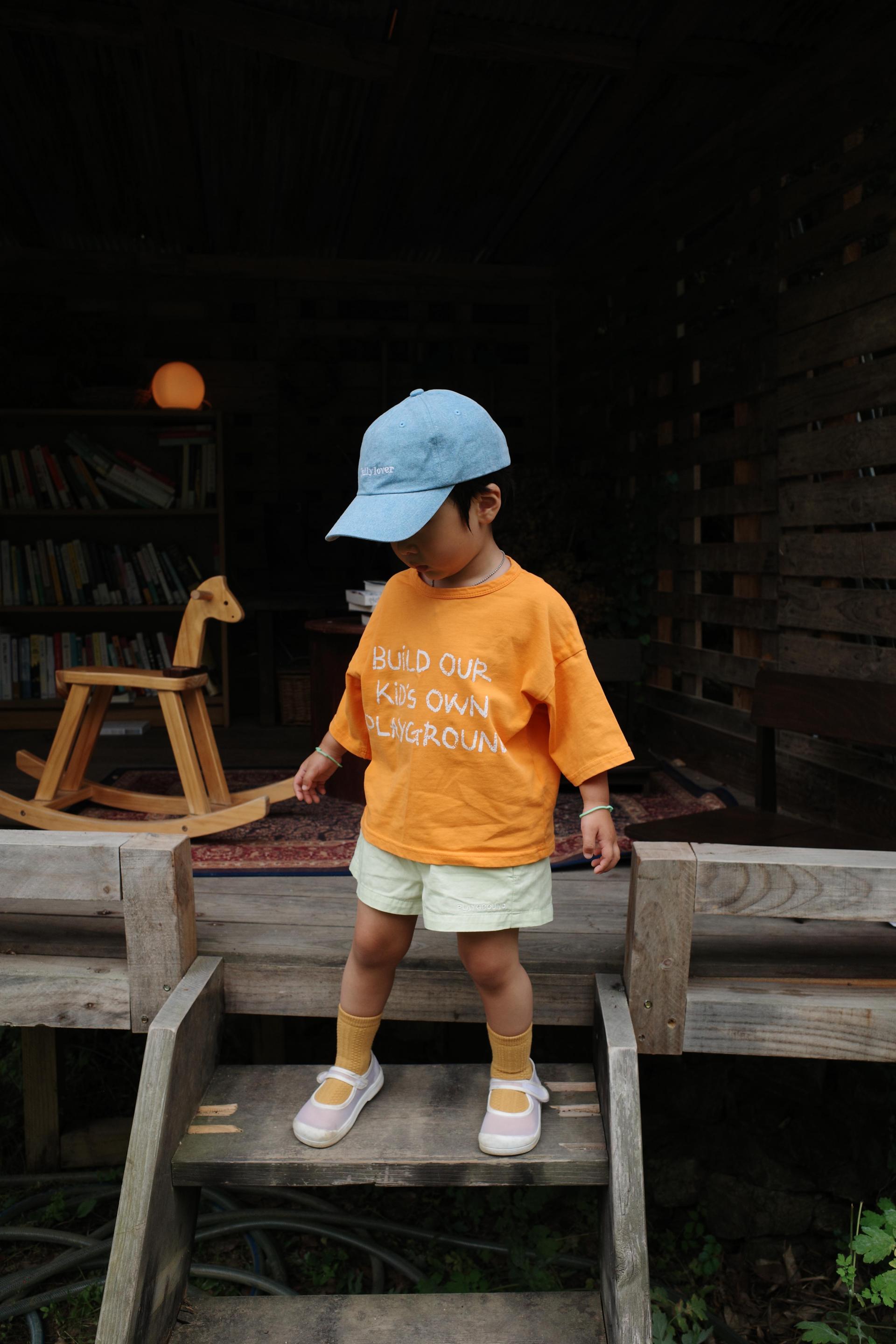 PG Overfit Tee-Orange