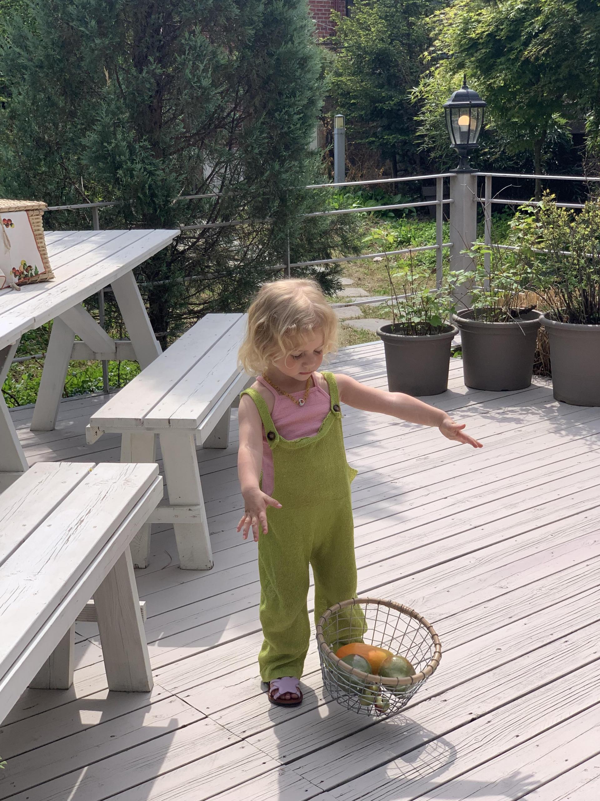 Matcha Knit overall