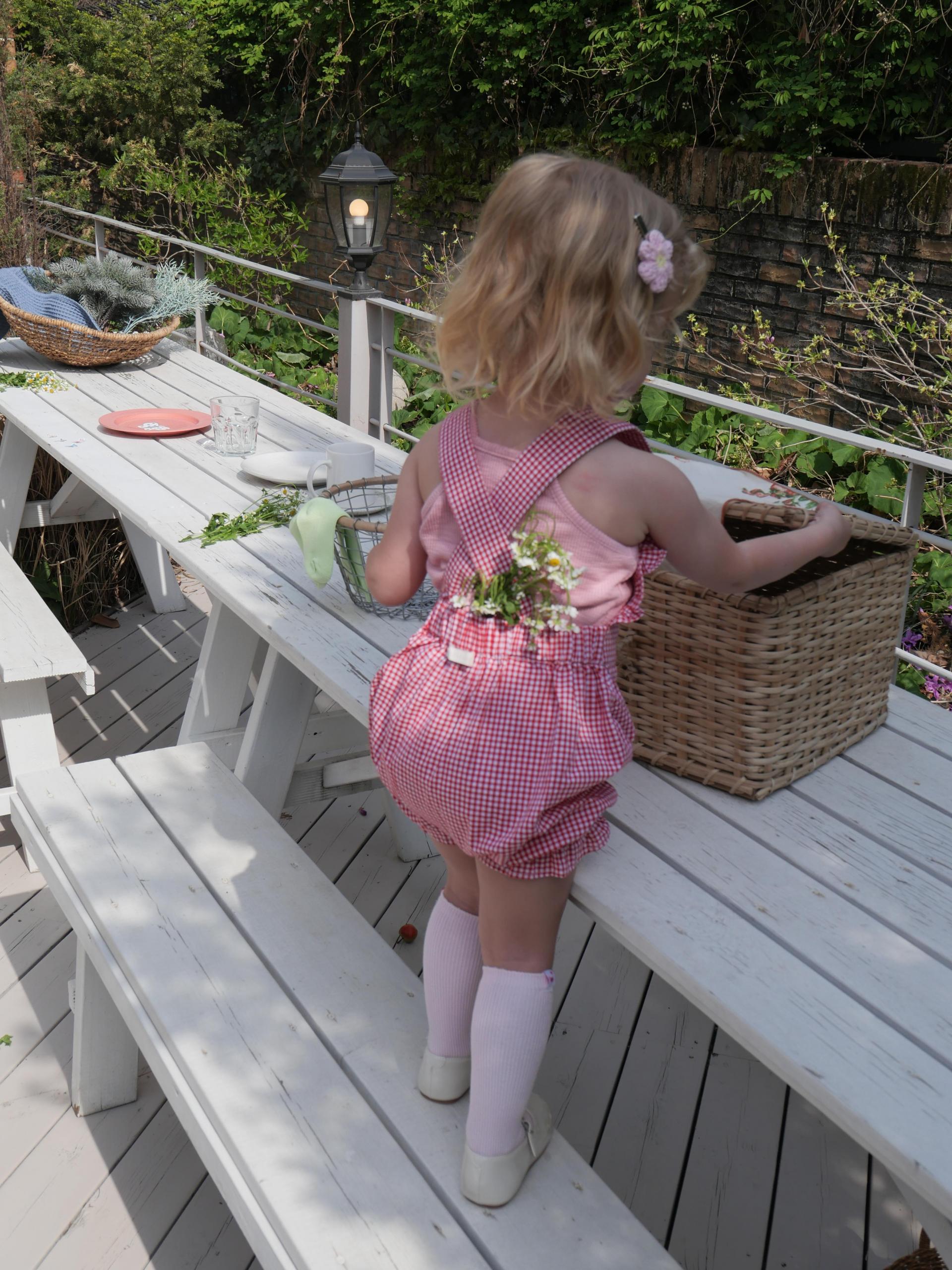Ruby Heart Romper