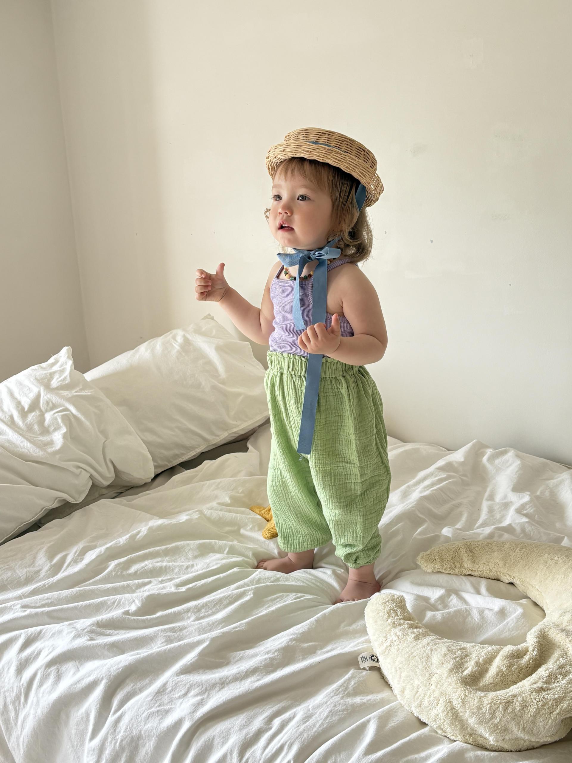 Gauze string pants(new)