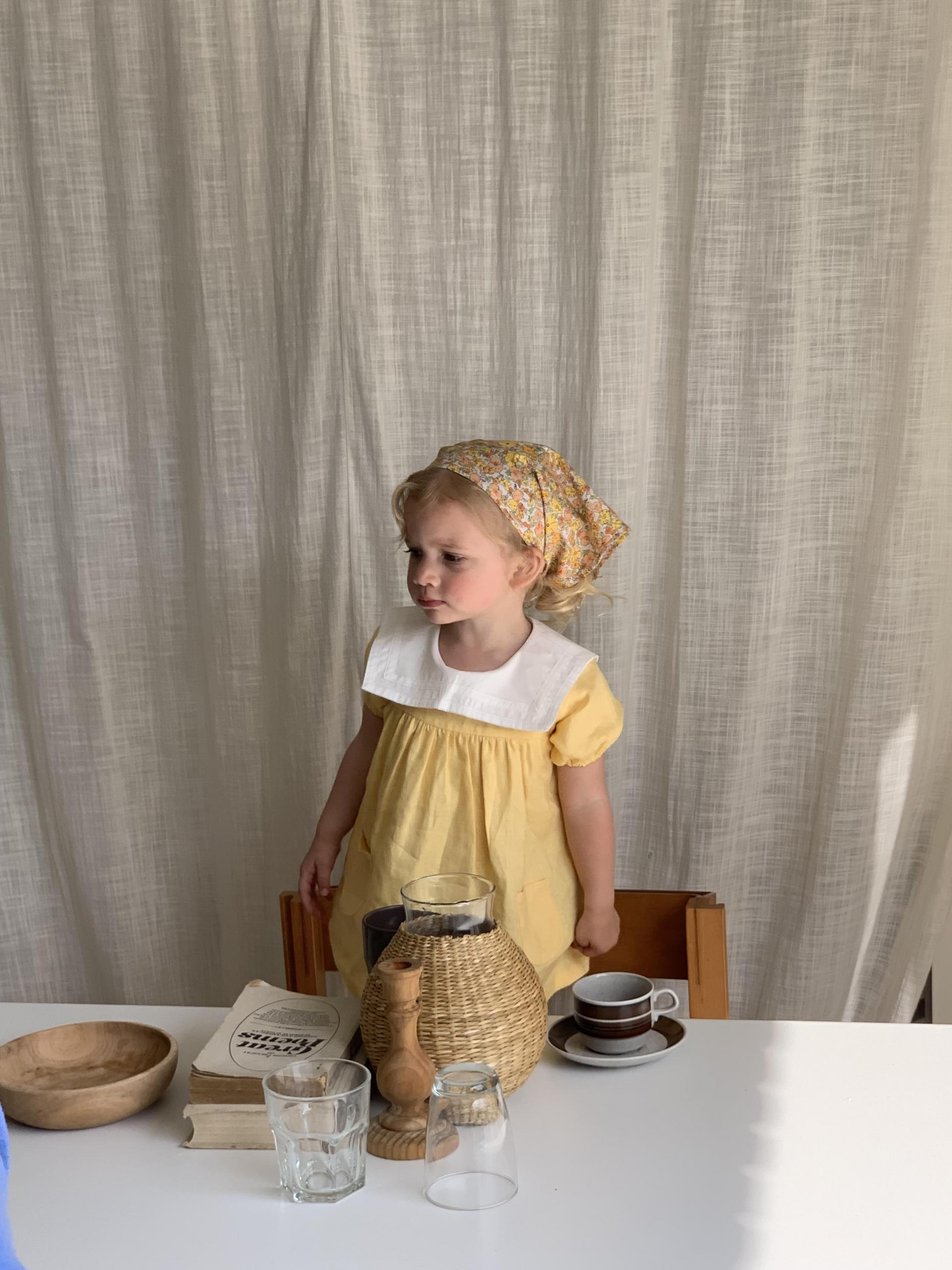 Baby collar dress