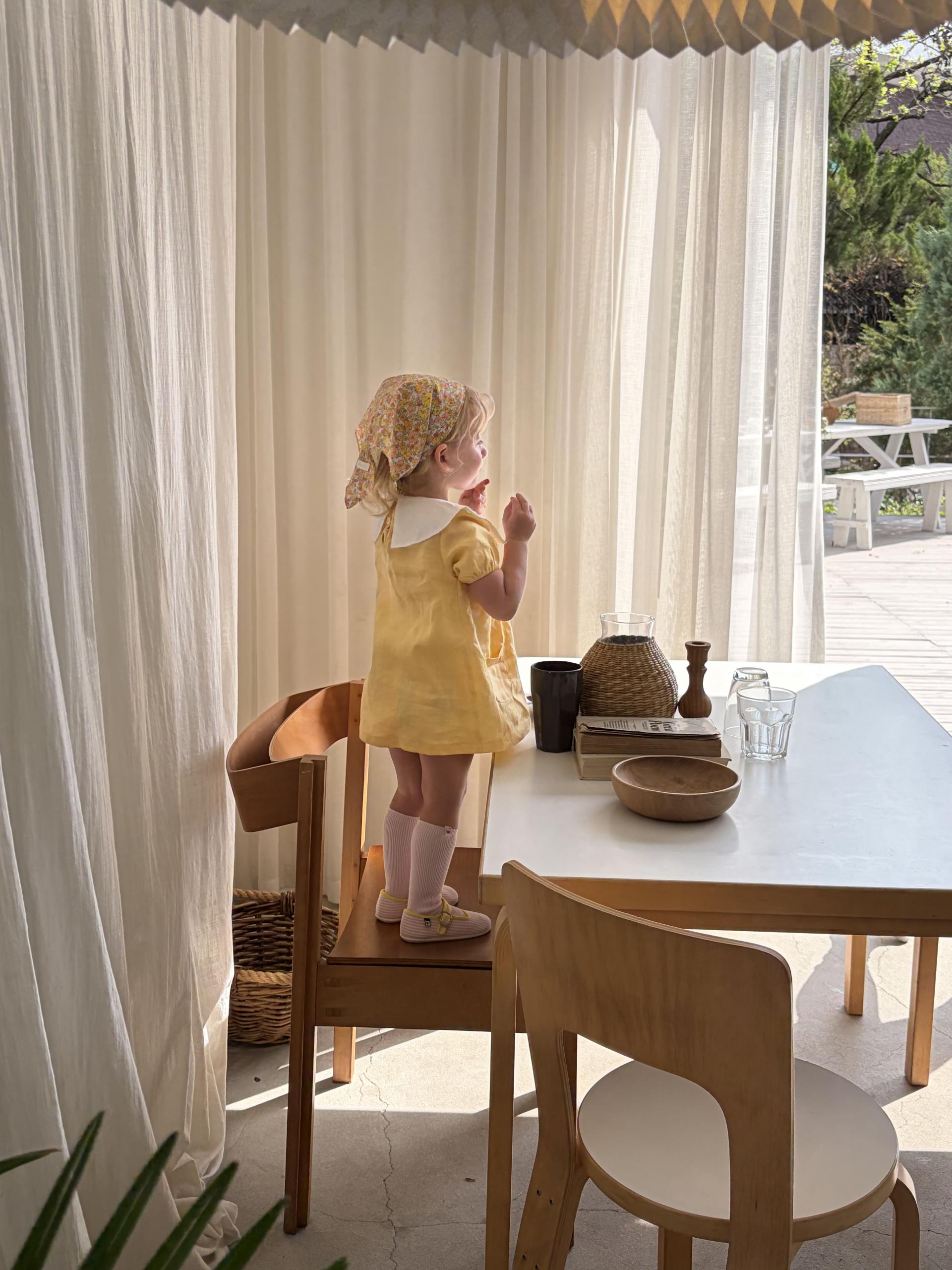 Baby collar dress
