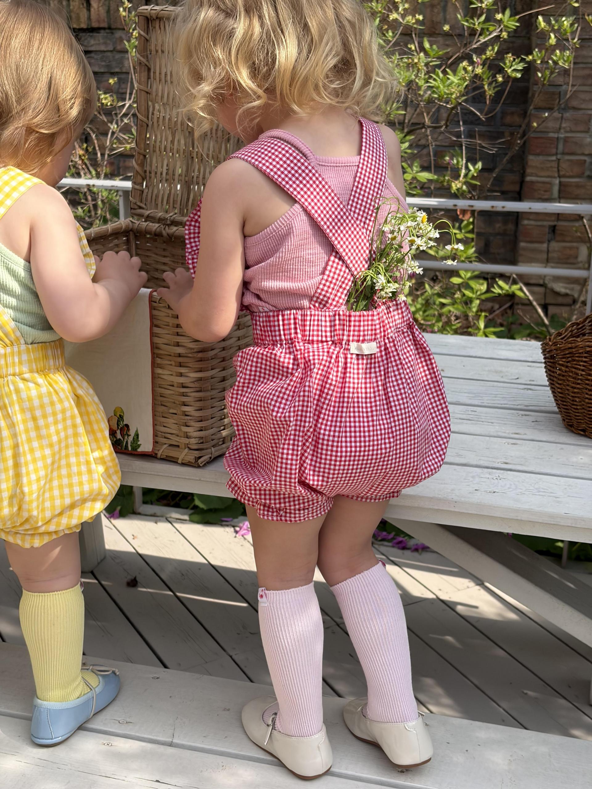 Ruby Heart Romper