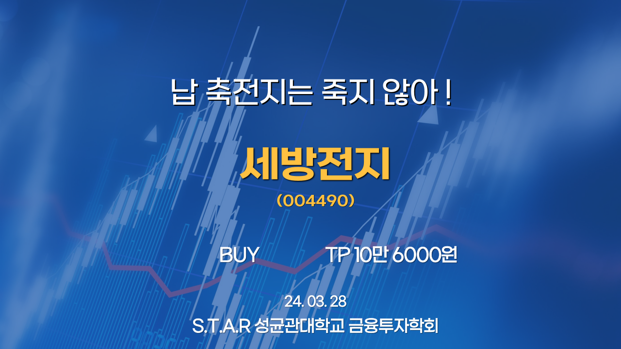 세방전지 : 원리포트 l 리서치