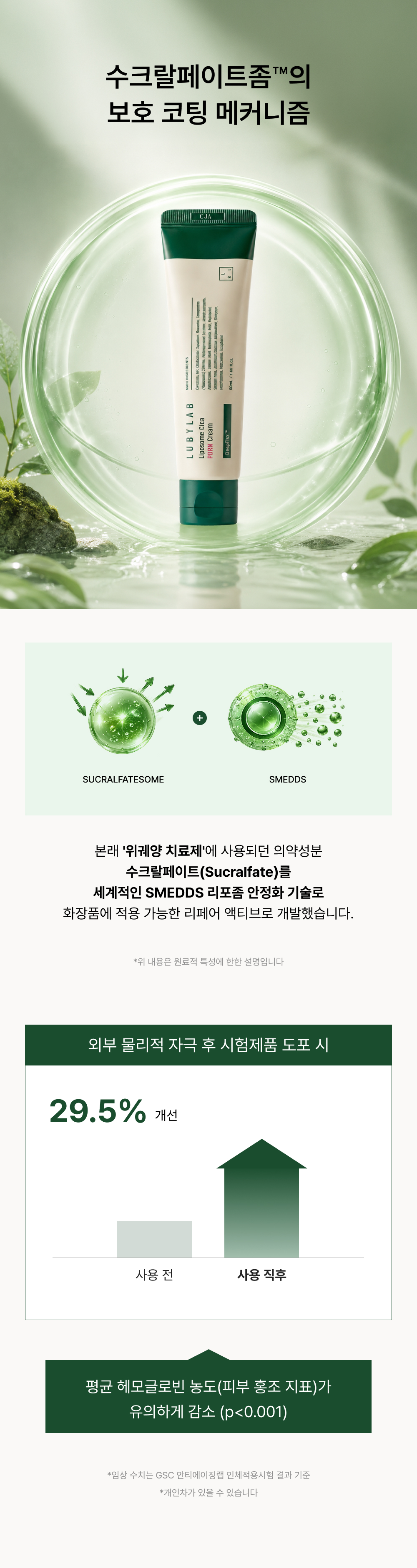 리포좀 시카 피디알엔 크림