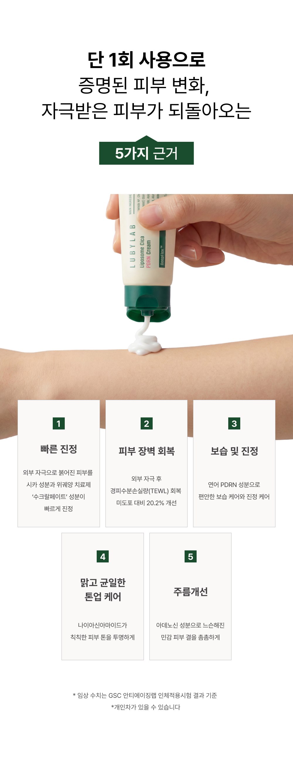 리포좀 시카 피디알엔 크림