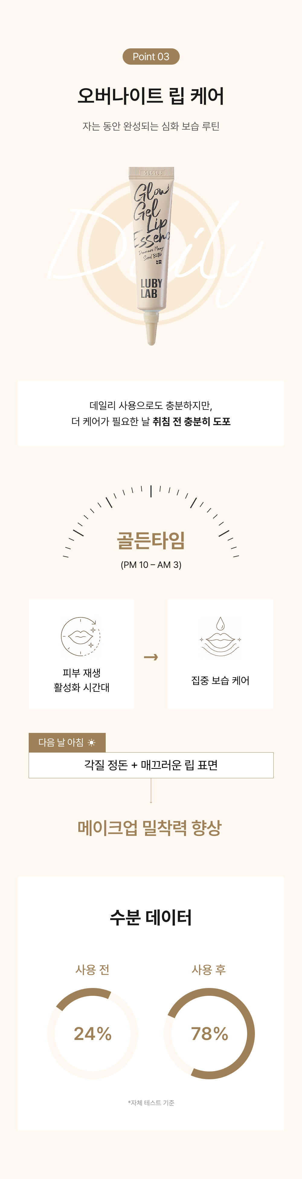 글로우 겔 립 에센스 2ea