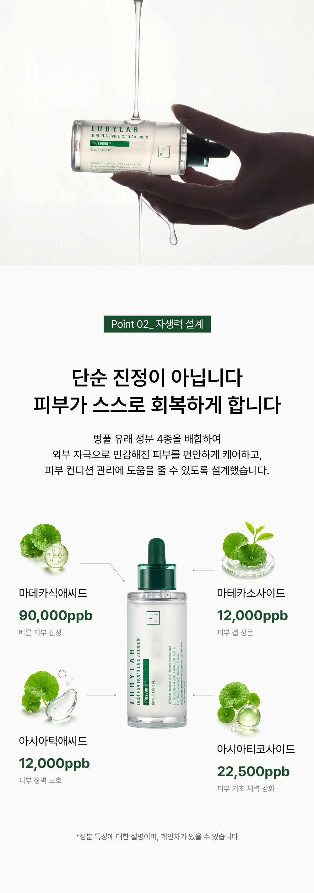 듀얼 피지에이 하이드로 시카 앰플