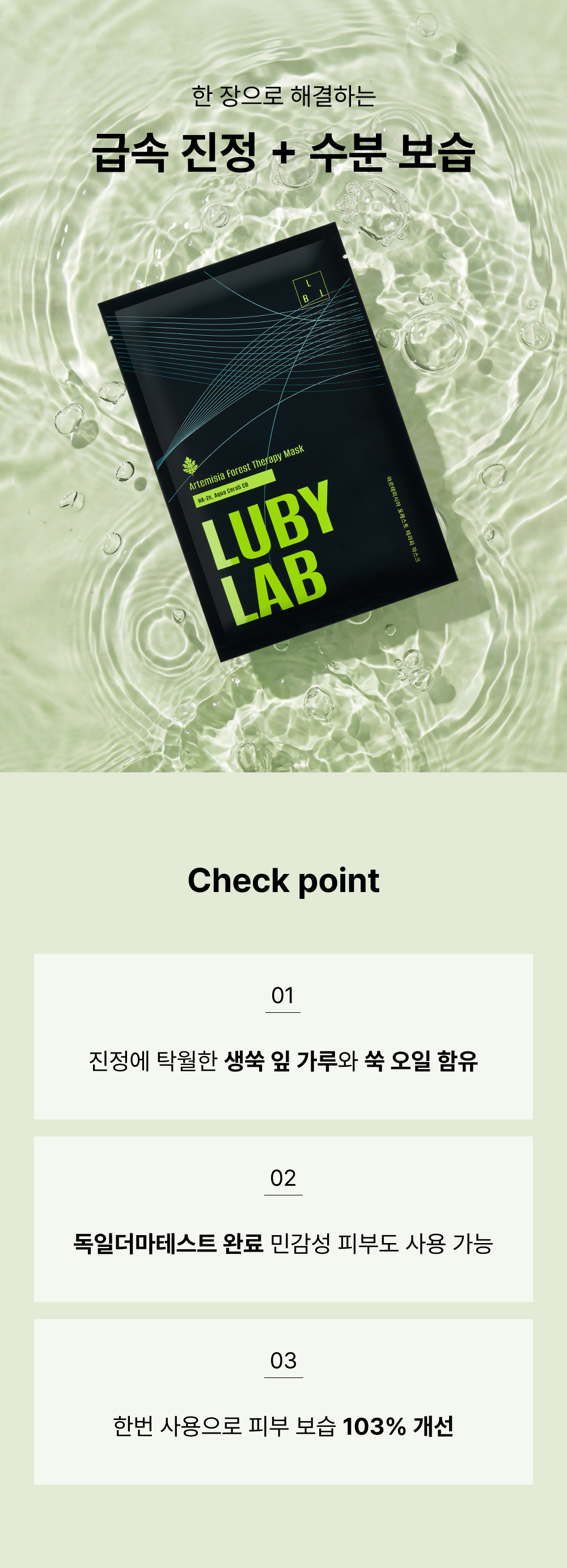 아르테미시아 포레스트 테라피 마스크팩 5ea