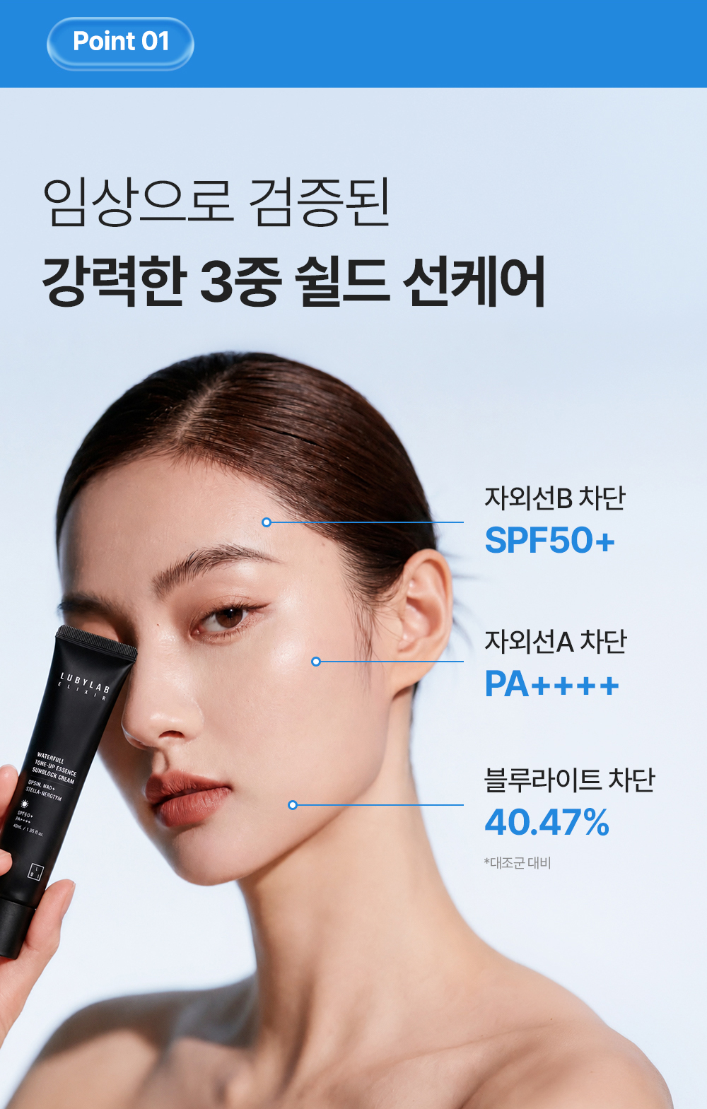 워터풀 톤업 에센스 선블럭 크림