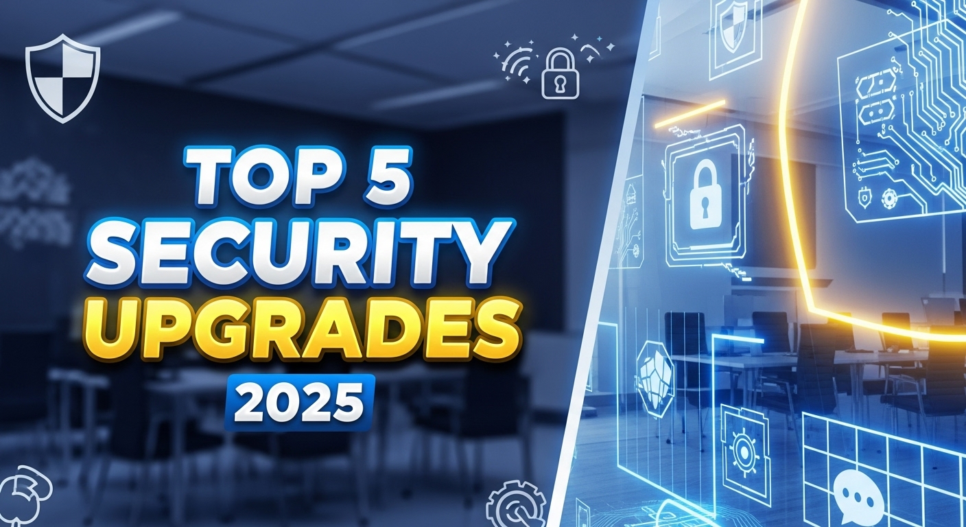 Top 5 Security Upgrades Every Business Needs in 2025 : CCTV & Security ...