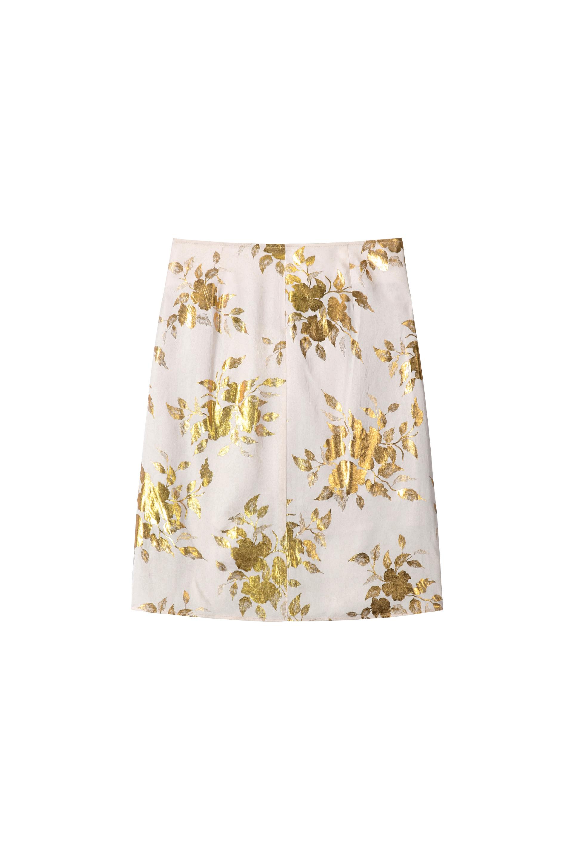 Glow Garden Skirt - cream