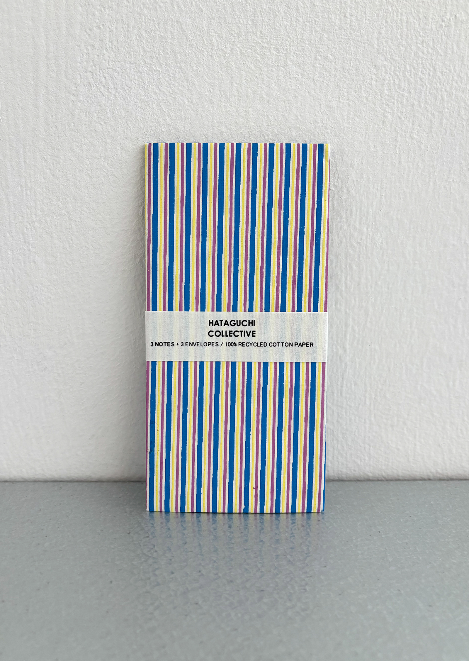 3pack Card and Envelope - blue mix
