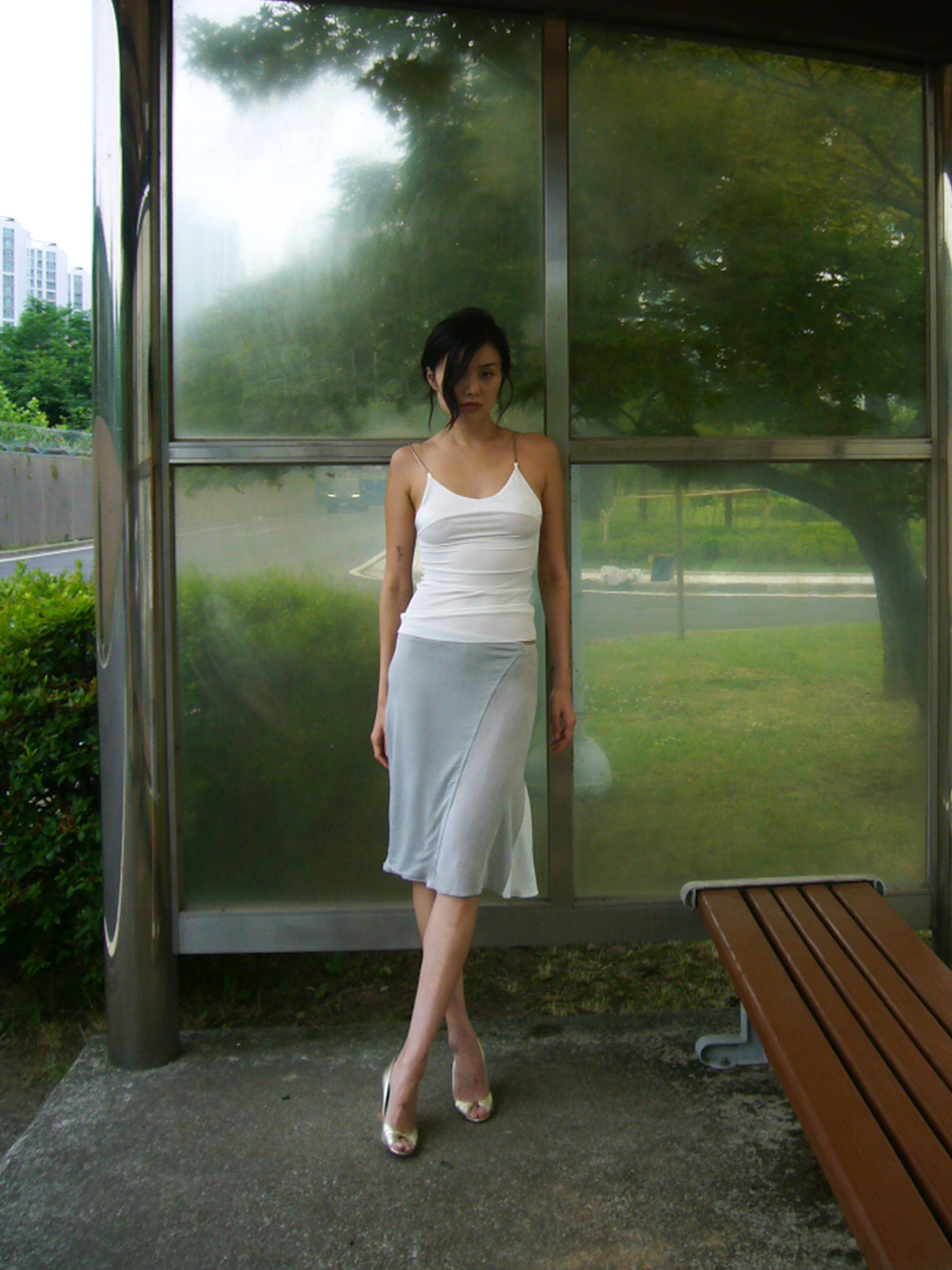 Drop Midi Skirt