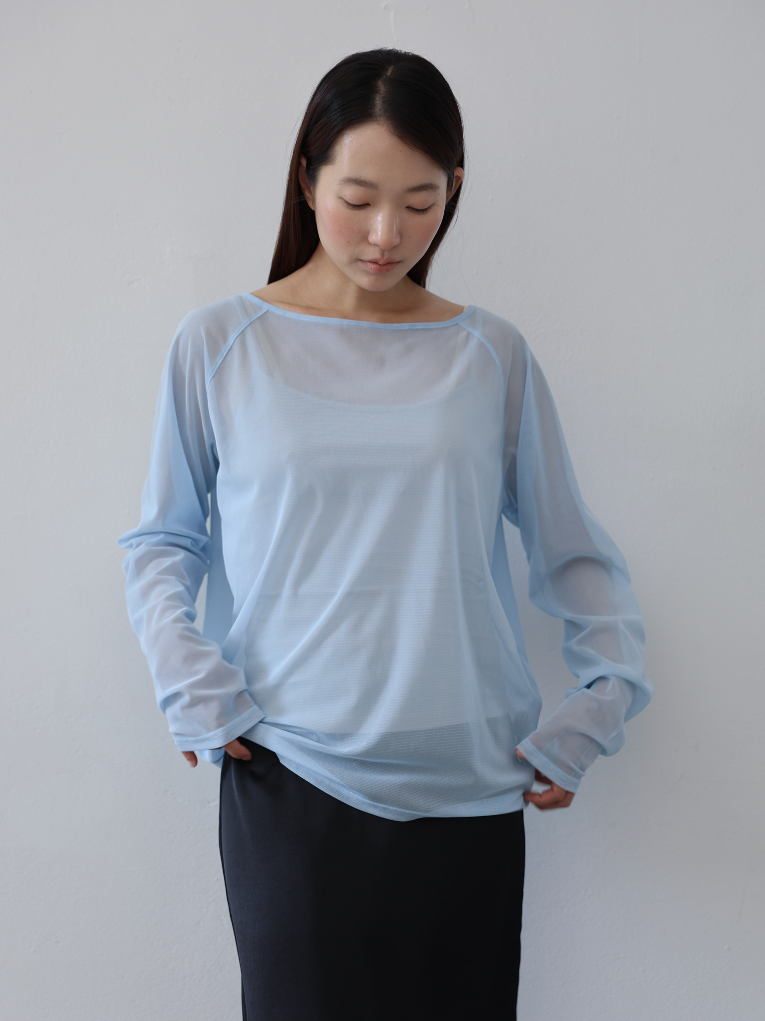 Raglan Long Sleeve - sky blue