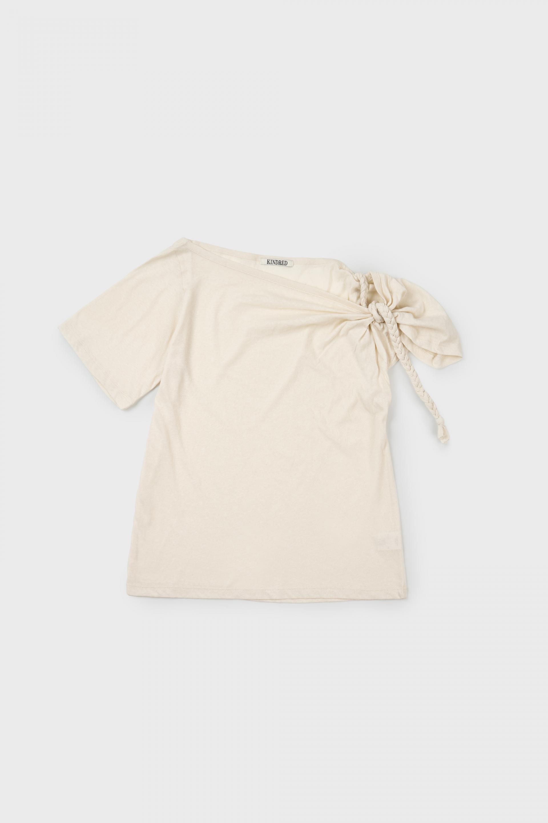 Braided Rope T-shirt - beige