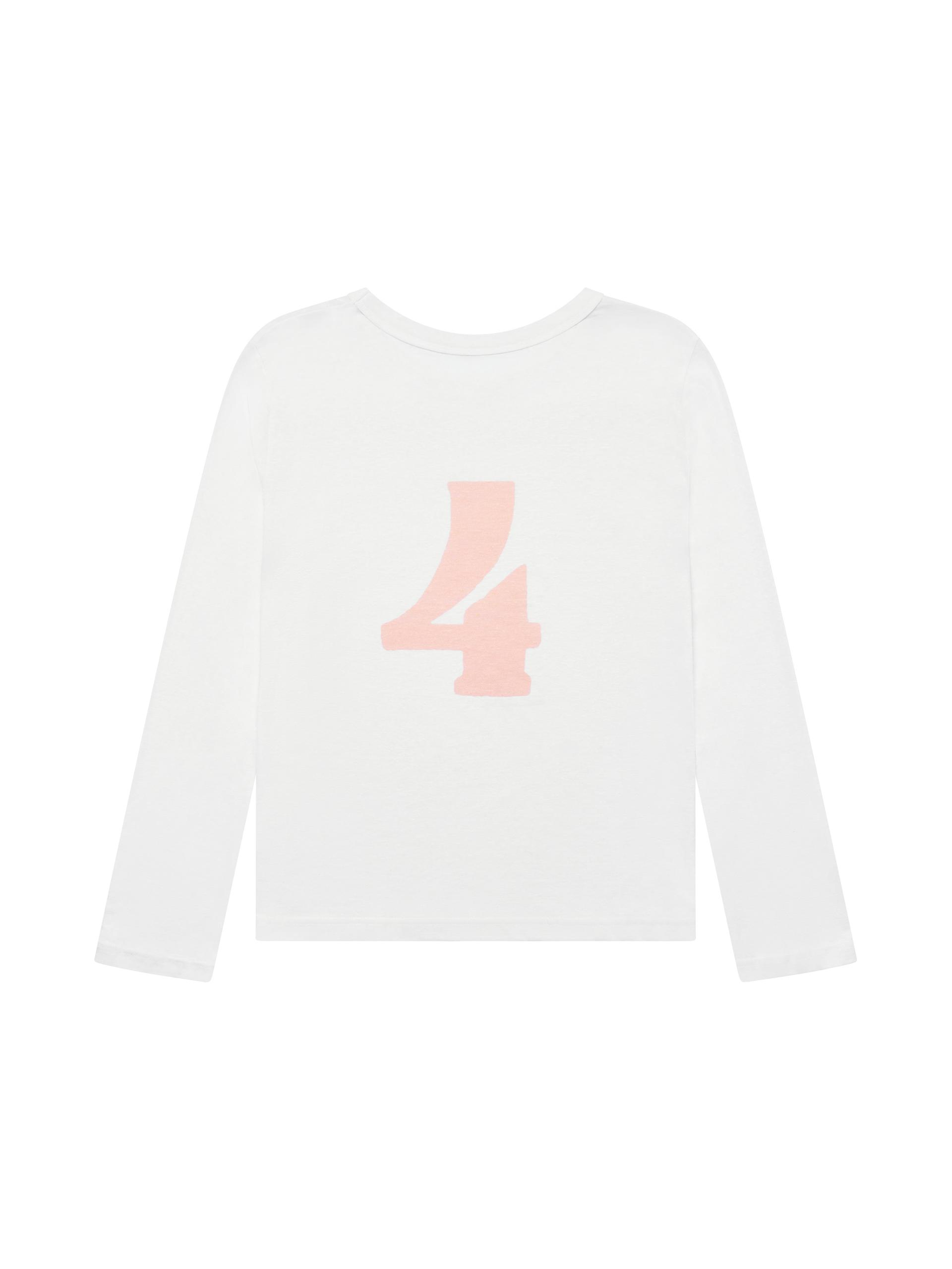 4th Anniversary Tee - white