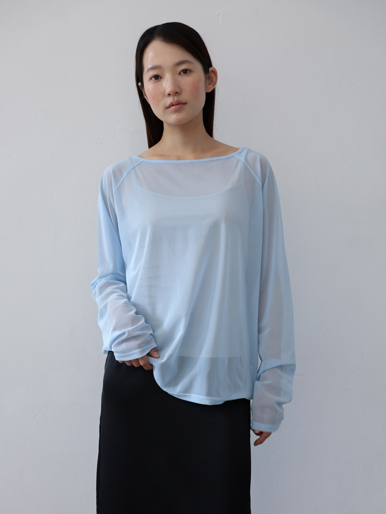 Raglan Long Sleeve - sky blue