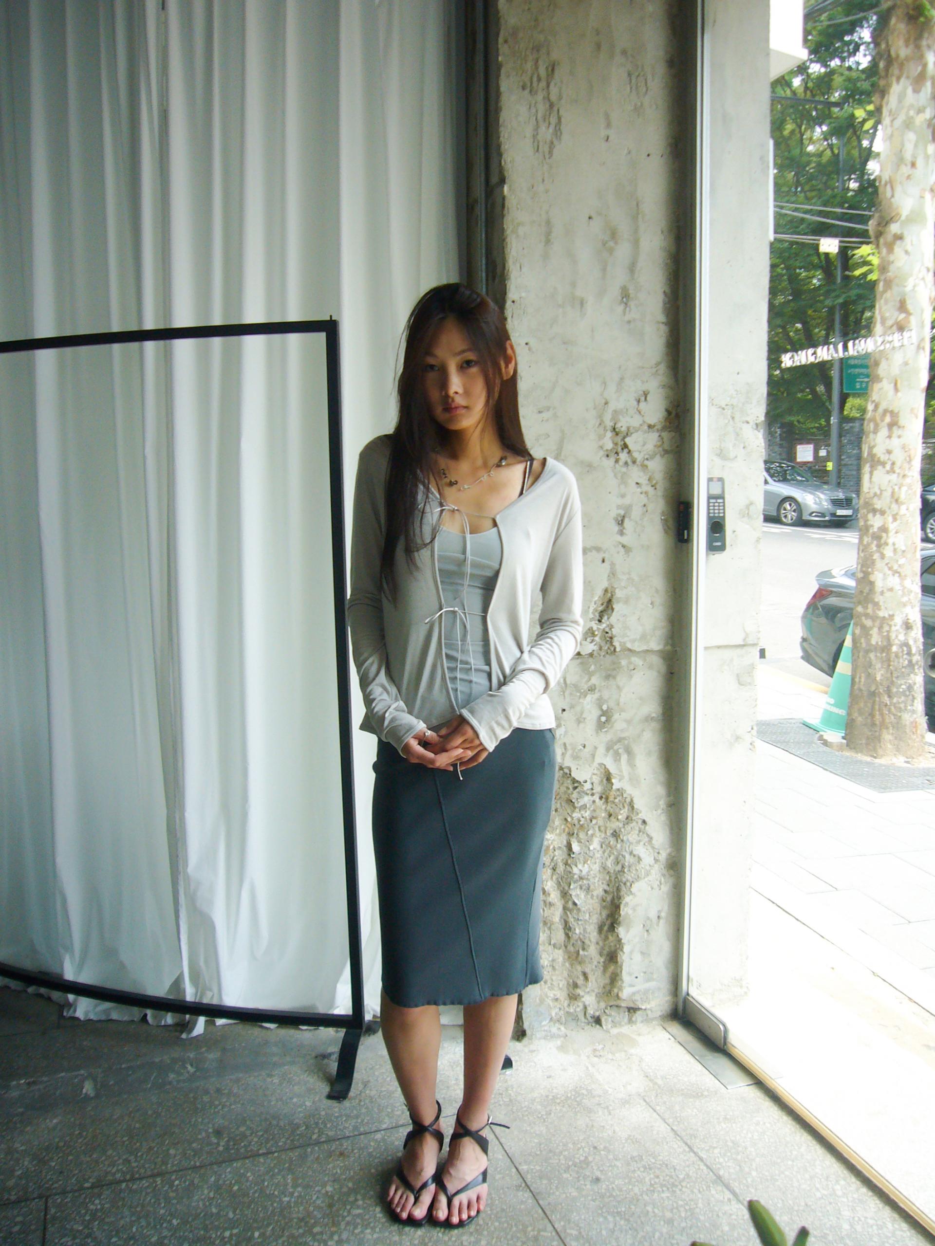 Rae Cardigan - pale grey