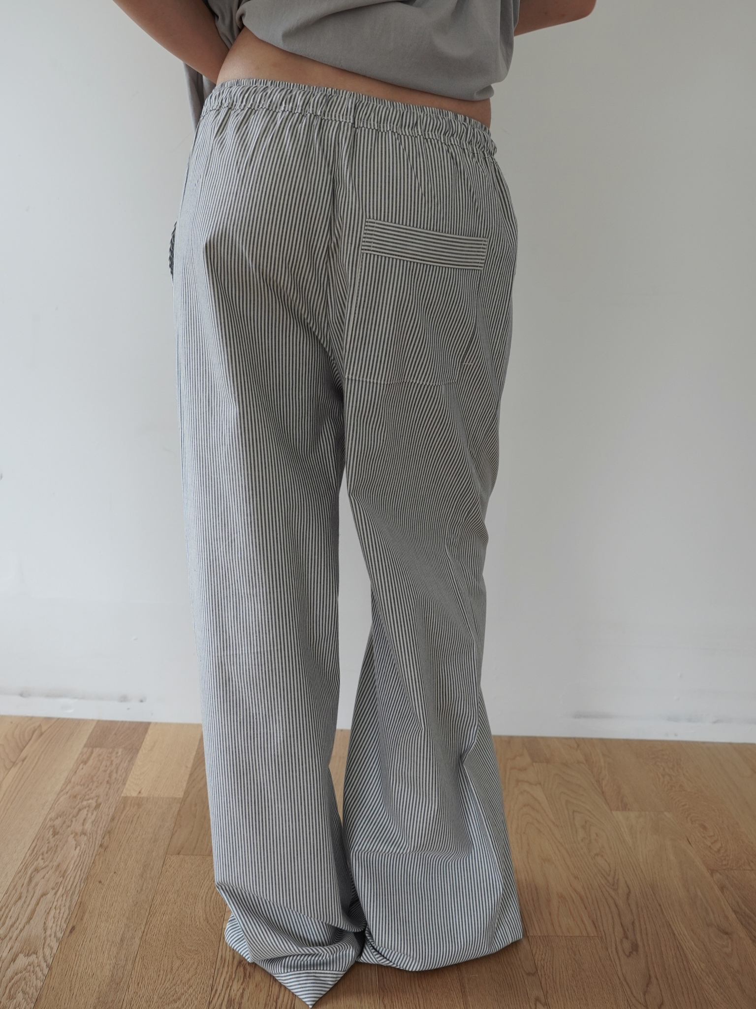 Banding Pants - stripe wb