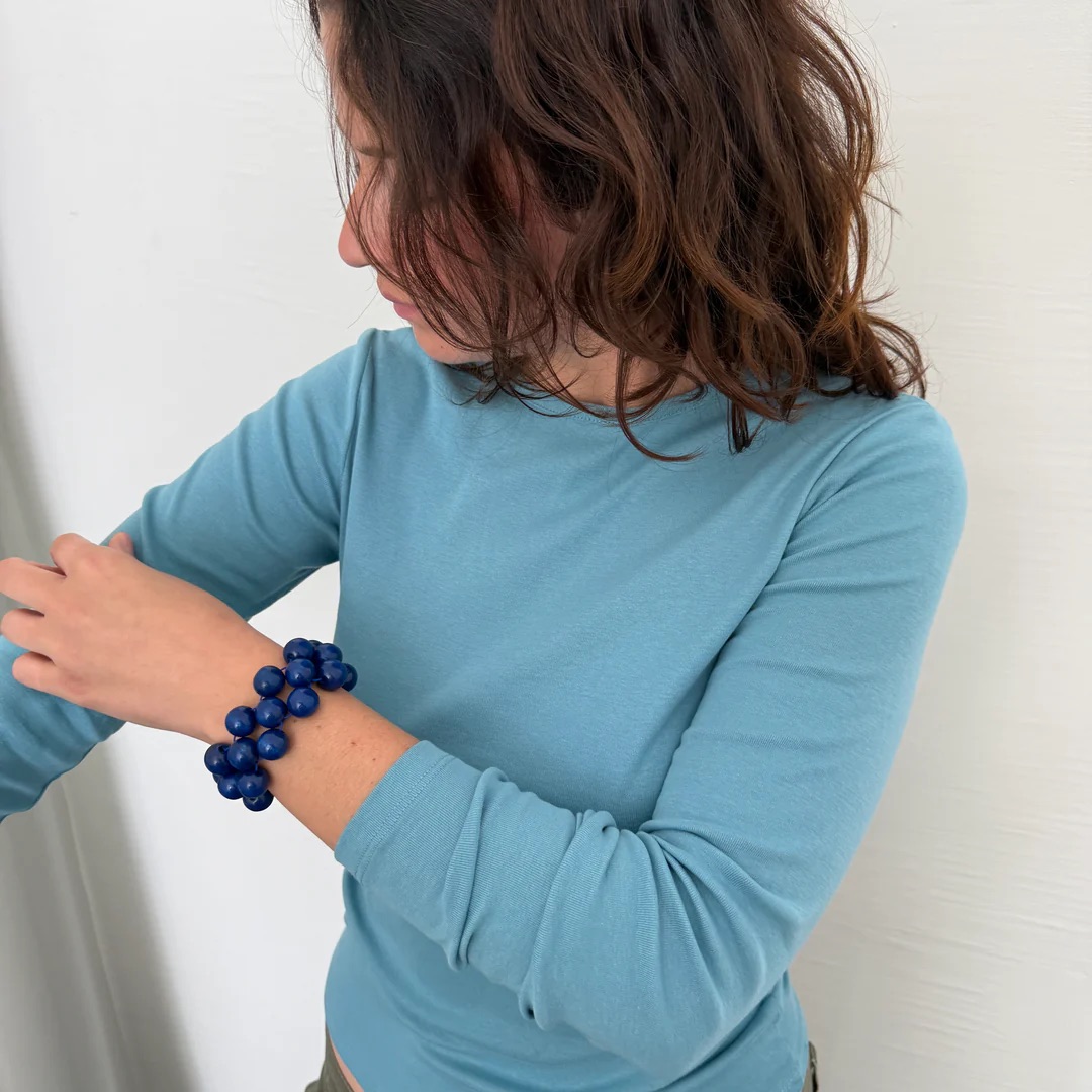 Mori Big Bracelet - dark blue / 6월 10일 출고